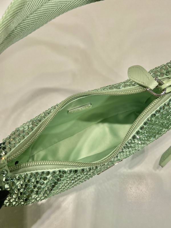 Prada Hobo 1NE515闪钻23x13x5cm AP3色 (18)