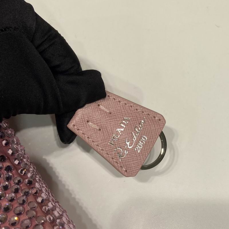 Prada Hobo 1NE515闪钻23x13x5cm AP3色 (6)