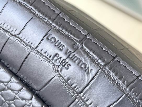 Avenue N41720鳄鱼纹黑 蓝20x31x10cm gf (16)