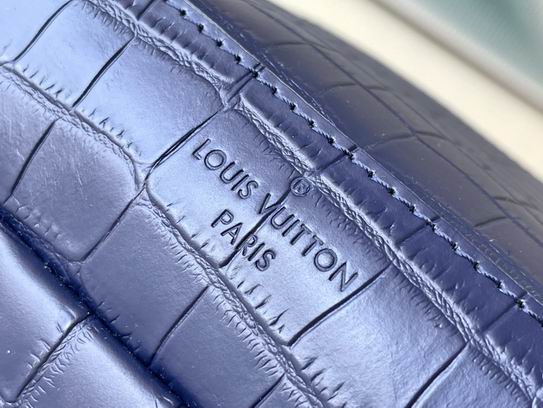 Avenue N41720鳄鱼纹黑 蓝20x31x10cm gf (7)