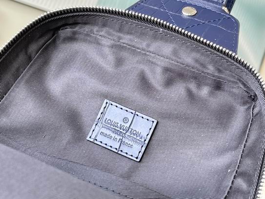 Avenue N41720鳄鱼纹黑 蓝20x31x10cm gf (9)