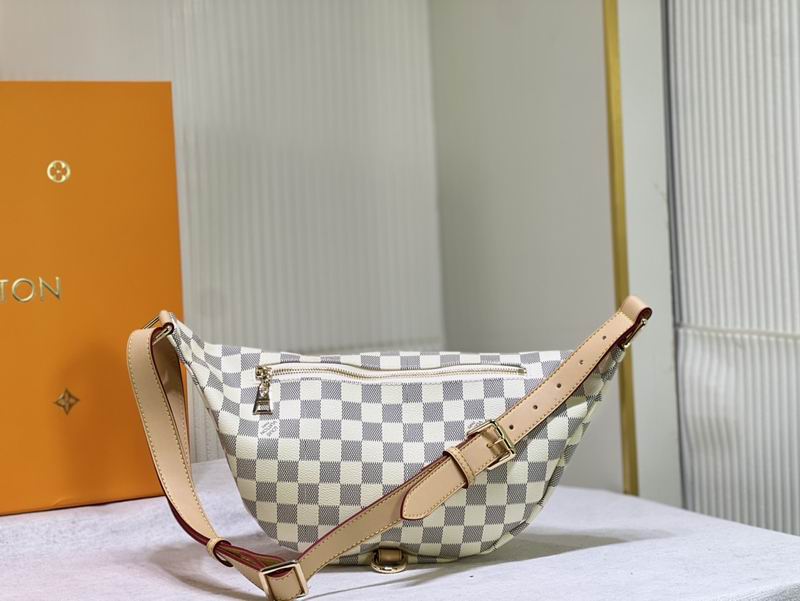 Bumbag M43644老花 白格 37x14x13cm ss (5)