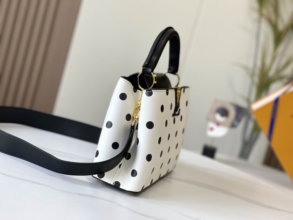 Capucines M20373波尔卡圆点27x18x9cm cs (2)