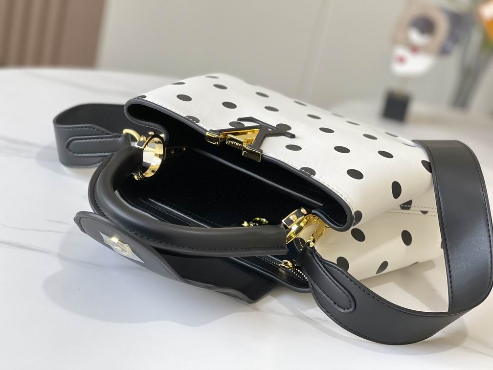 Capucines M20373波尔卡圆点27x18x9cm cs (8)