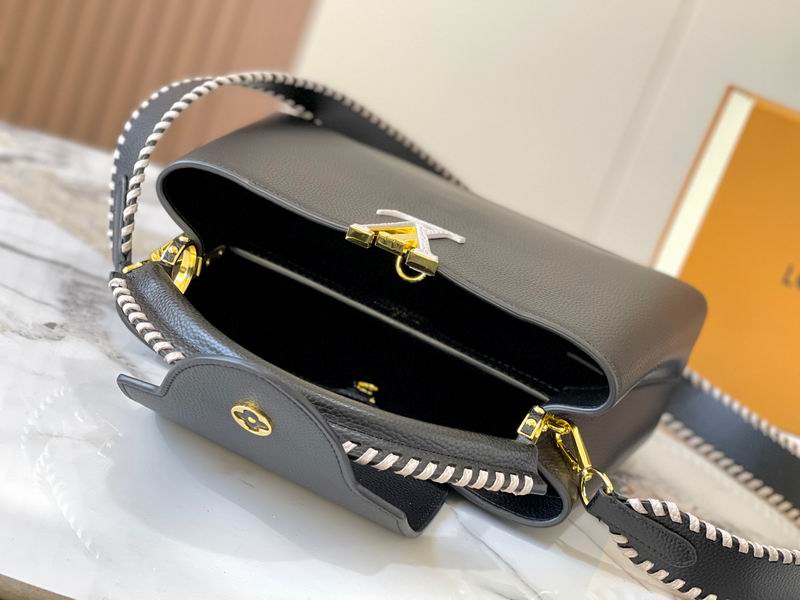 Capucines M21121黑色编织31.5x20x11cm ss (9)