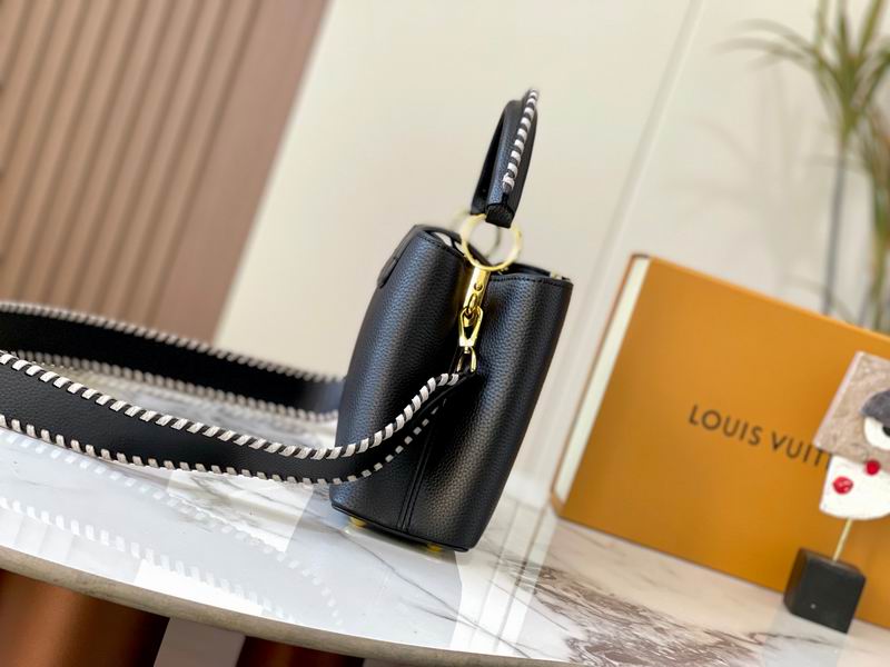 Capucines M21127黑色编织27x18x9cm ss (2)