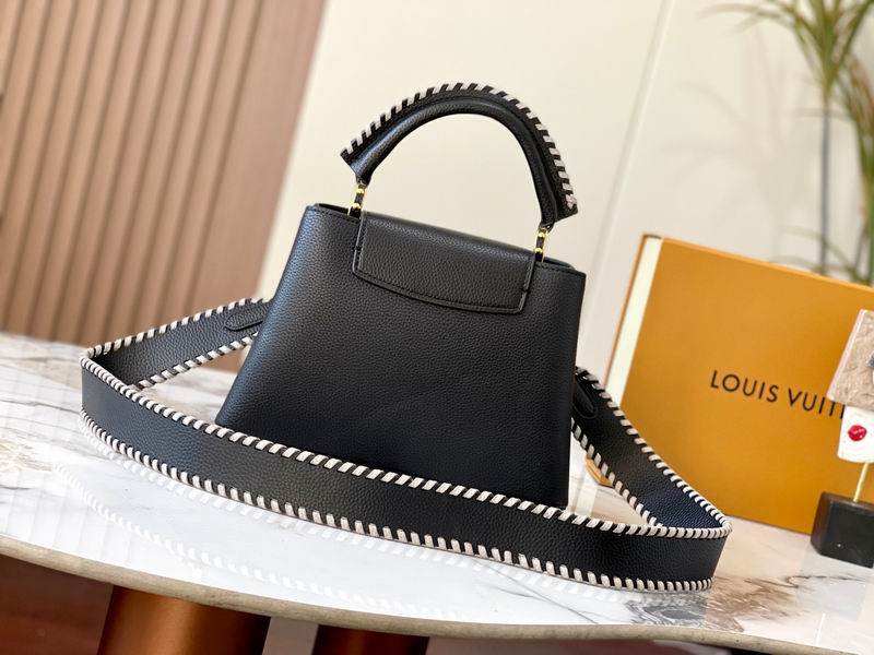 Capucines M21127黑色编织27x18x9cm ss (3)