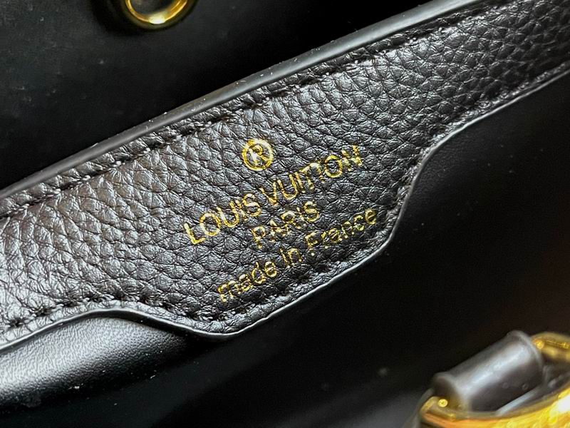 Capucines M21127黑色编织27x18x9cm ss (8)