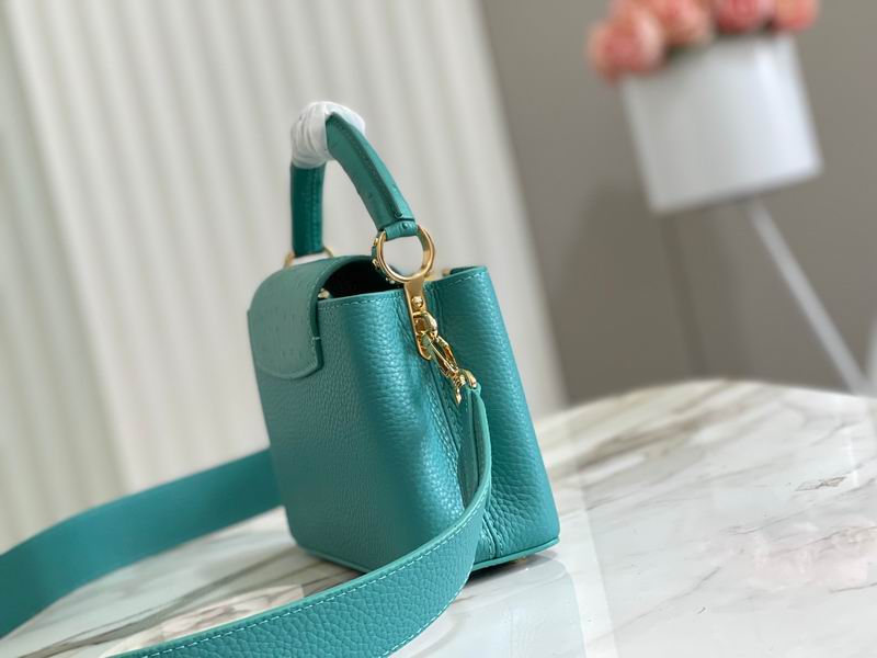 Capucines M21164绿鸵鸟拼贝母 21x14x8cm gf (3)