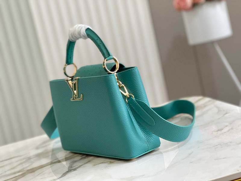 Capucines M21164绿鸵鸟拼贝母 27x18x9cm gf (2)