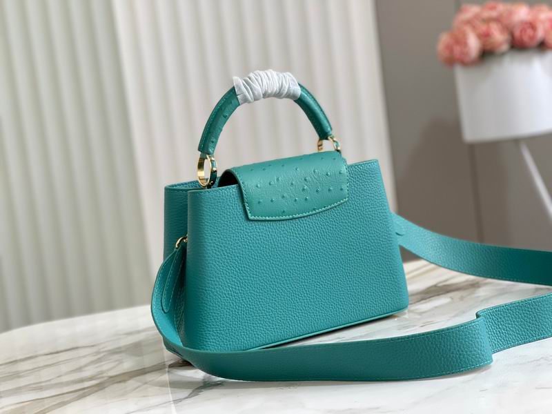 Capucines M21164绿鸵鸟拼贝母 27x18x9cm gf (3)