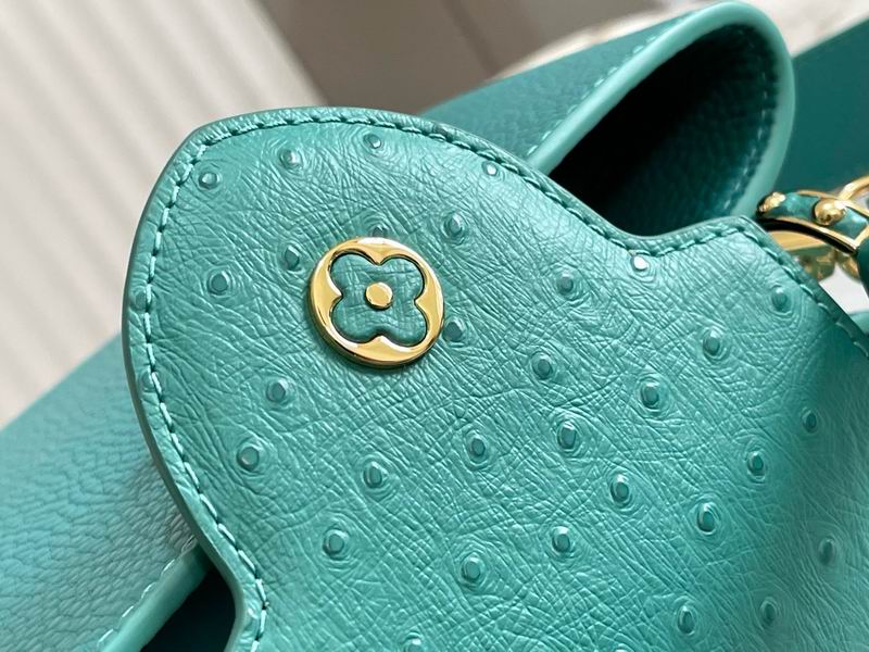 Capucines M21164绿鸵鸟拼贝母 27x18x9cm gf (7)