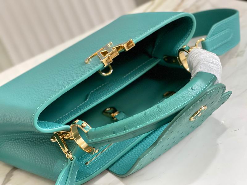 Capucines M21164绿鸵鸟拼贝母 27x18x9cm gf (8)