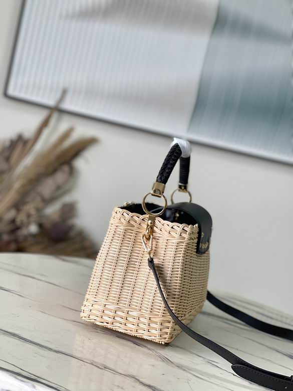 Capucines M22173编织竹篮27x18x9cm gf (2)