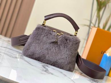 Capucines M22387水貂毛21x14x8cm ss (28)