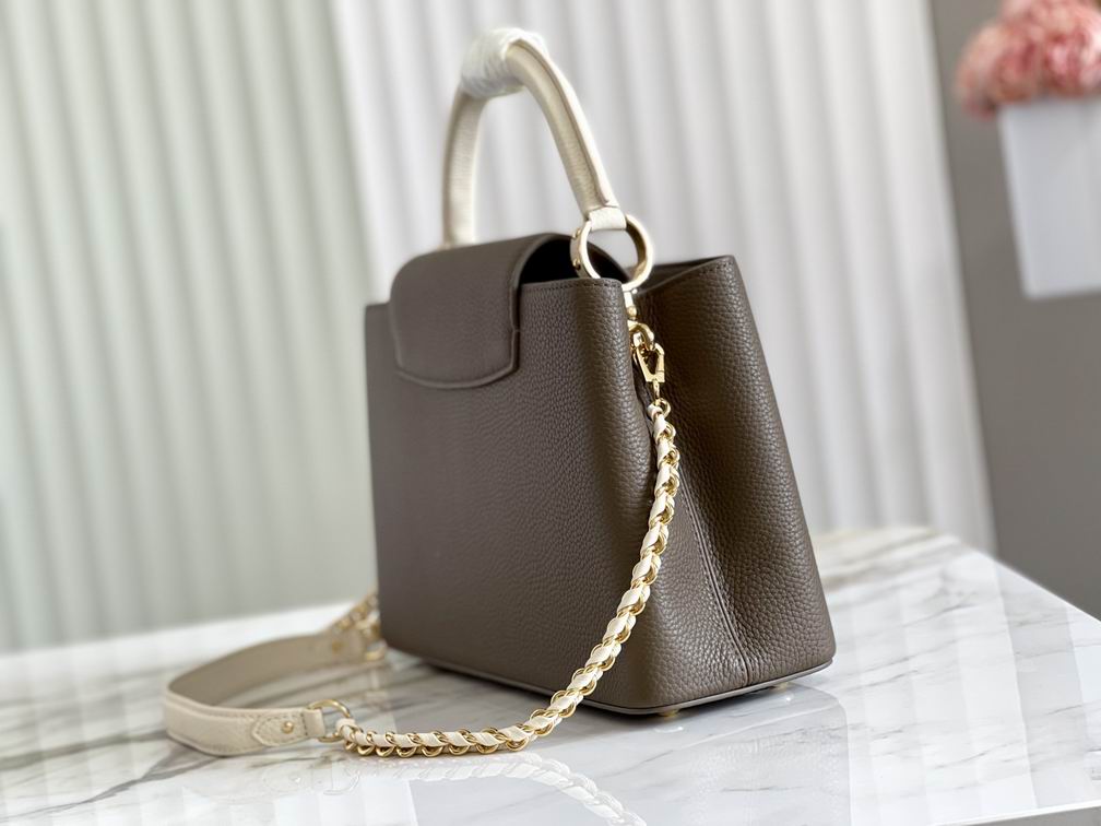 Capucines M48865卡其绿31.5x20x11cm gf (2)