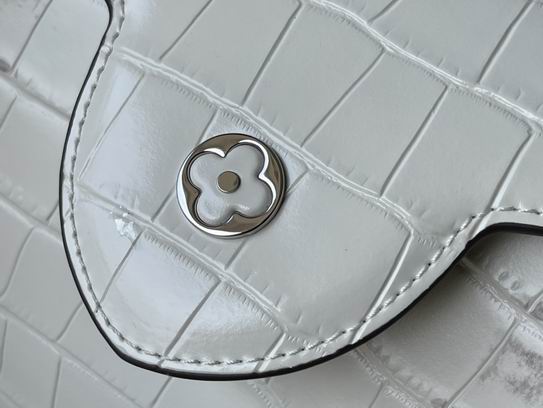 Capucines M48865白尼罗鳄鱼纹 27x18x9cm gf (7)