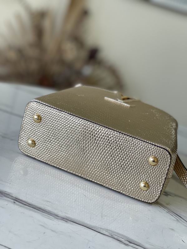 Capucines M48865金色蜥蜴21x14x8cm gf (4)