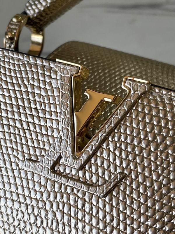 Capucines M48865金色蜥蜴21x14x8cm gf (5)