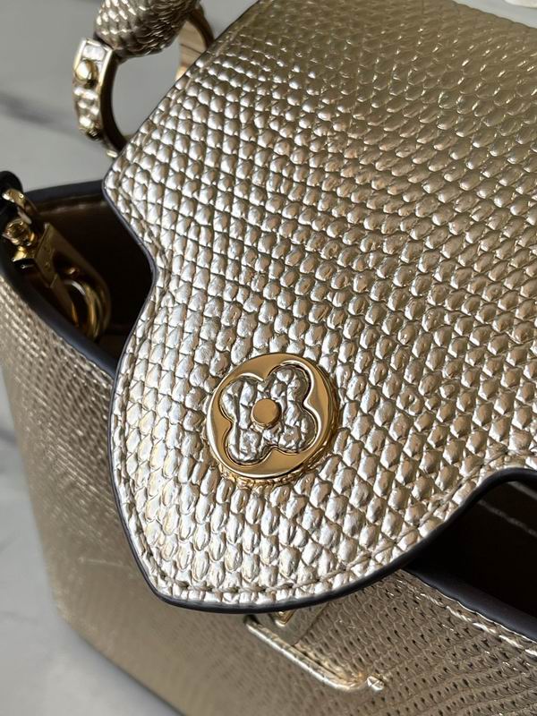 Capucines M48865金色蜥蜴21x14x8cm gf (7)