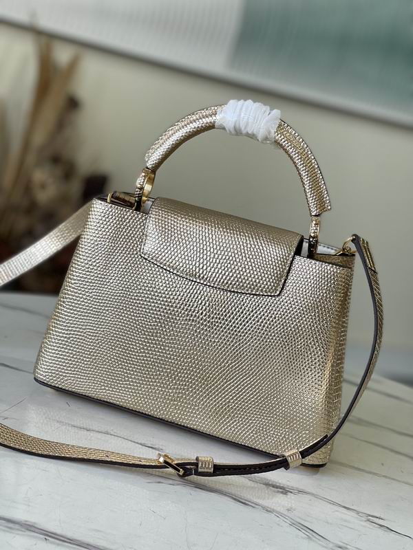 Capucines M48865金色蜥蜴27x18x9cm gf (3)