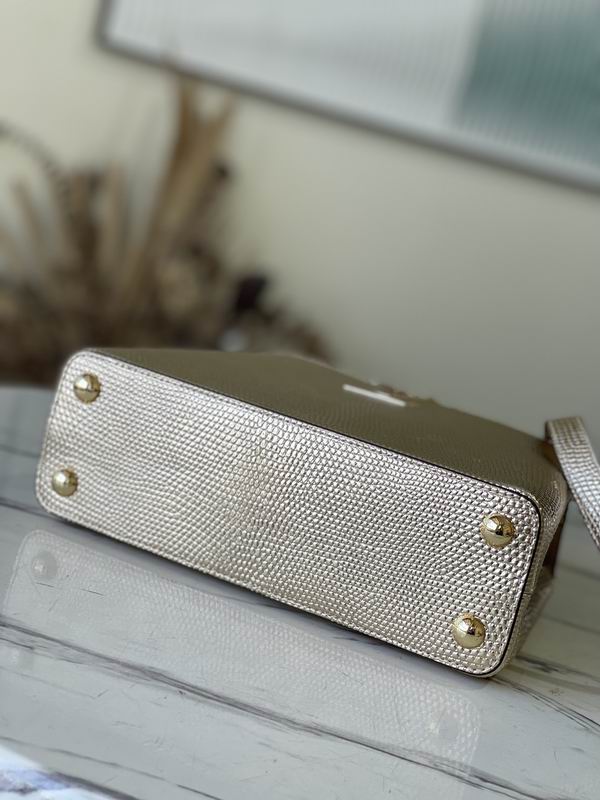 Capucines M48865金色蜥蜴27x18x9cm gf (4)