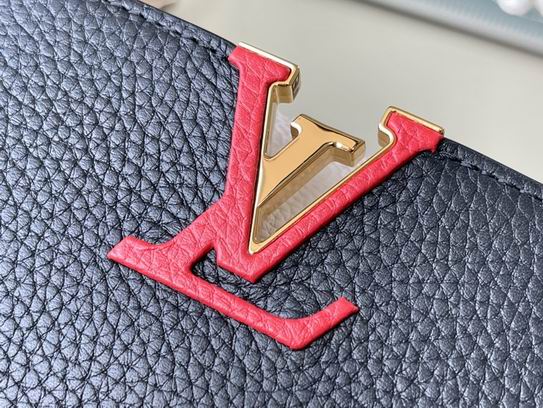 Capucines M48865黑拼奶白21x14x8cm gf (5)