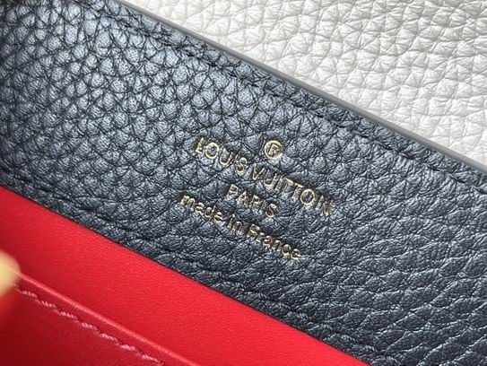 Capucines M48865黑拼奶白21x14x8cm gf (8)