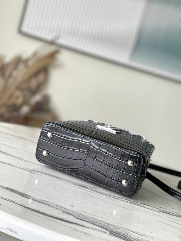 Capucines M51783鳄鱼纹21x14x8cm gf (14)