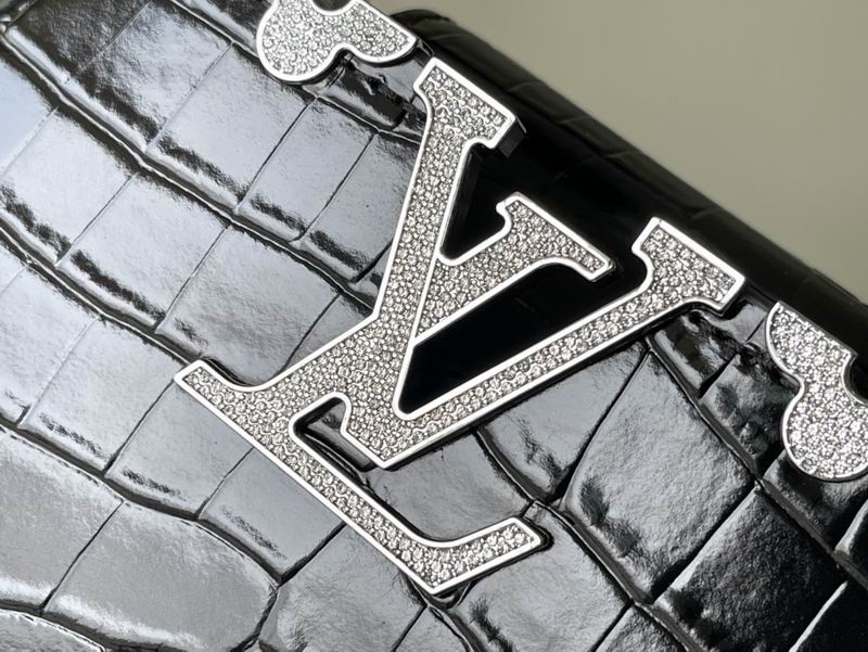 Capucines M51783鳄鱼纹21x14x8cm gf (17)