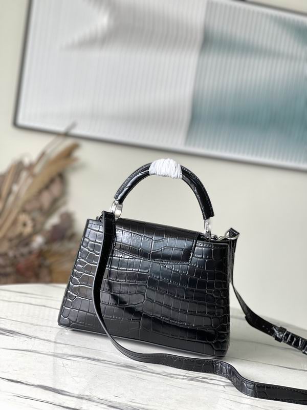 Capucines M51783鳄鱼纹27x18x9cm gf (11)