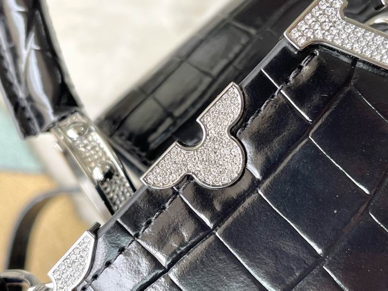 Capucines M51783鳄鱼纹27x18x9cm gf (17)