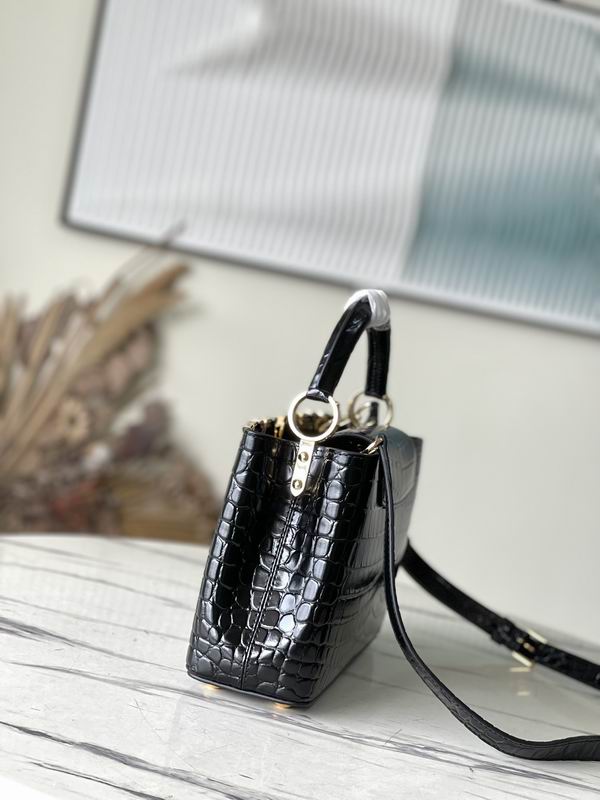 Capucines M51783鳄鱼纹27x18x9cm gf (2)