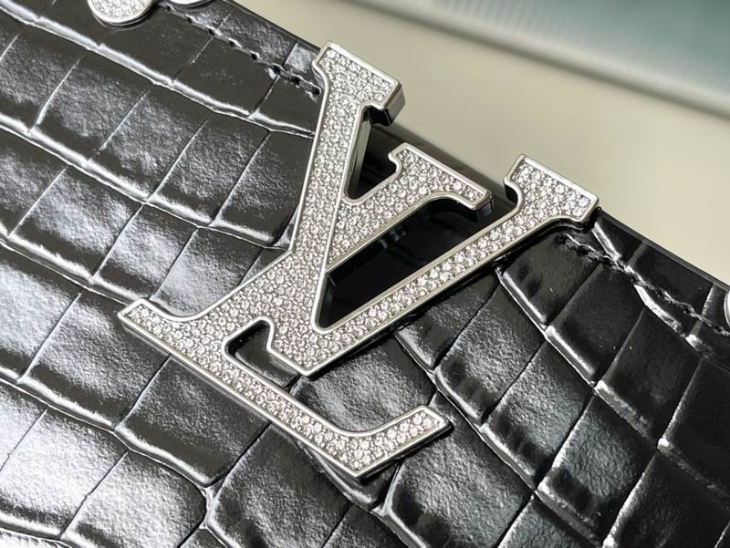 Capucines M51783鳄鱼纹31.5x20x11cm gf (15)