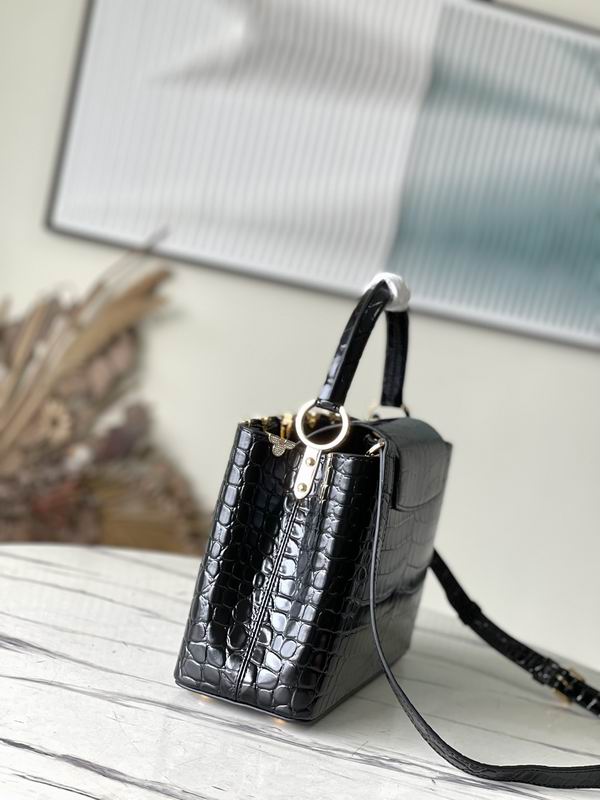 Capucines M51783鳄鱼纹31.5x20x11cm gf (3)