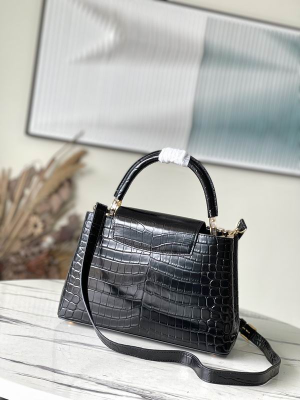 Capucines M51783鳄鱼纹31.5x20x11cm gf (5)