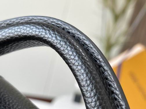 Capucines M59872麻布配黑21x14x8cm cs (7)