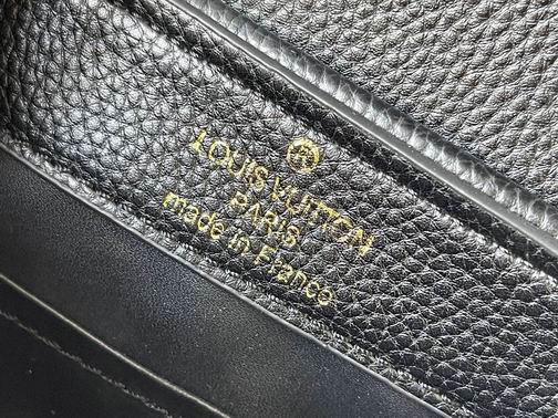 Capucines M59872麻布配黑21x14x8cm cs (8)