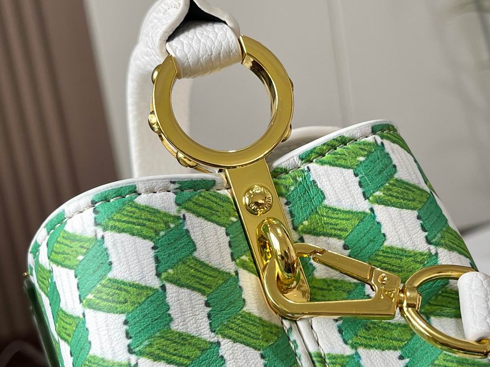 Capucines M59879白色编织 21x14x8cm cs (6)