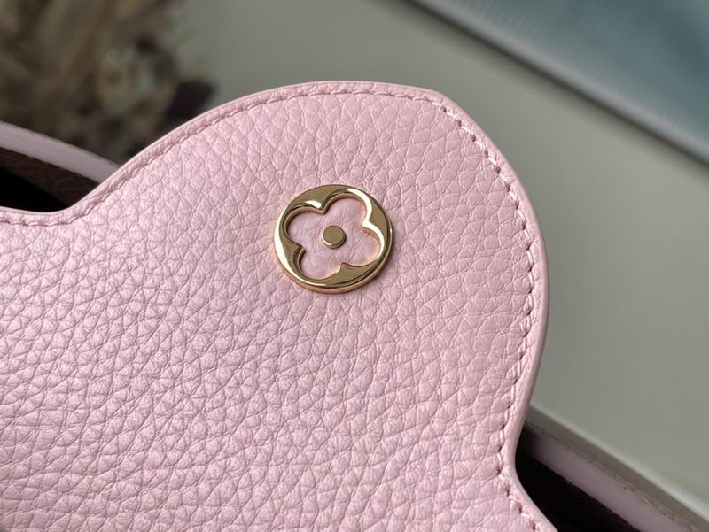 Capucines M99336拼色配蟒蛇金扣 27x18x9cm gf (6)