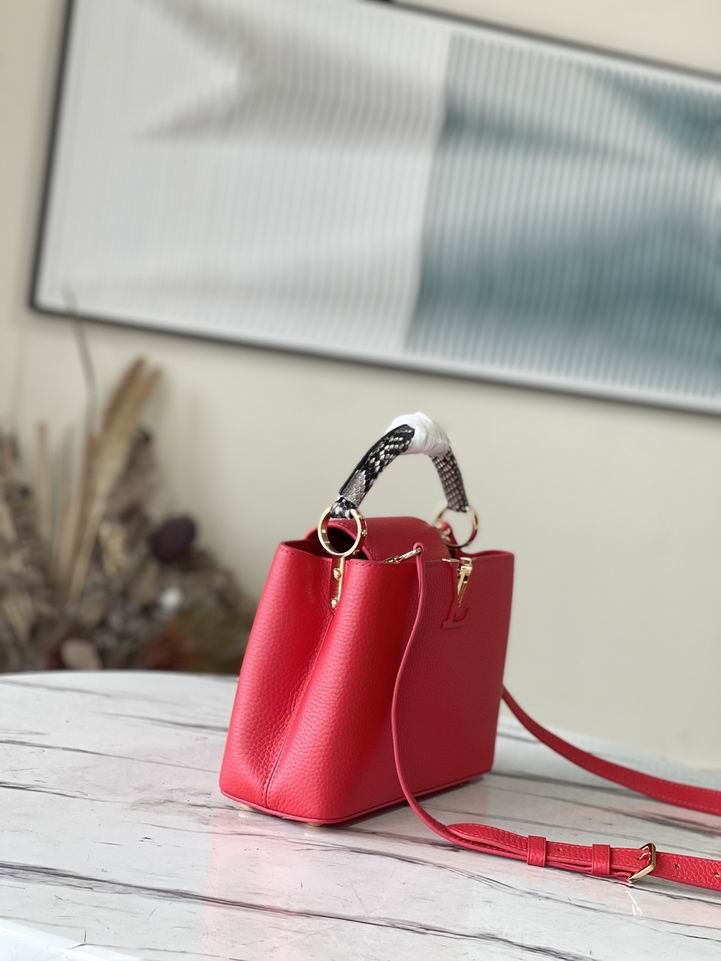 Capucines N92040金扣蛇27x18x9cm gf (11)