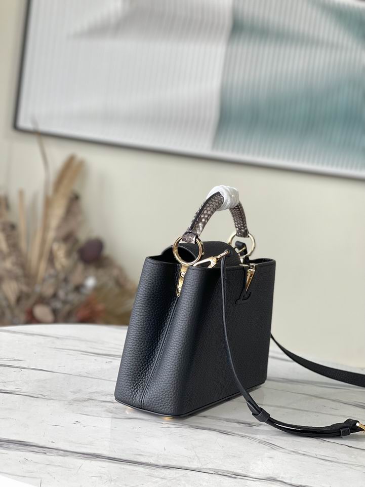 Capucines N92040金扣蛇27x18x9cm gf (2)