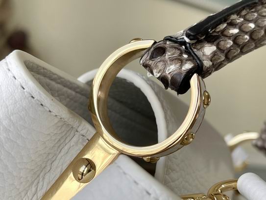 Capucines N92040金扣蛇27x18x9cm gf (24)