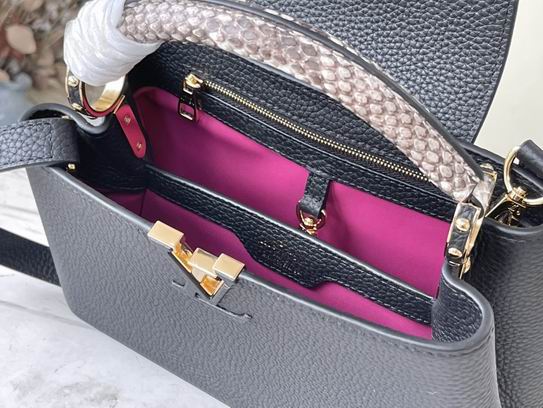 Capucines N92040金扣蛇27x18x9cm gf (9)