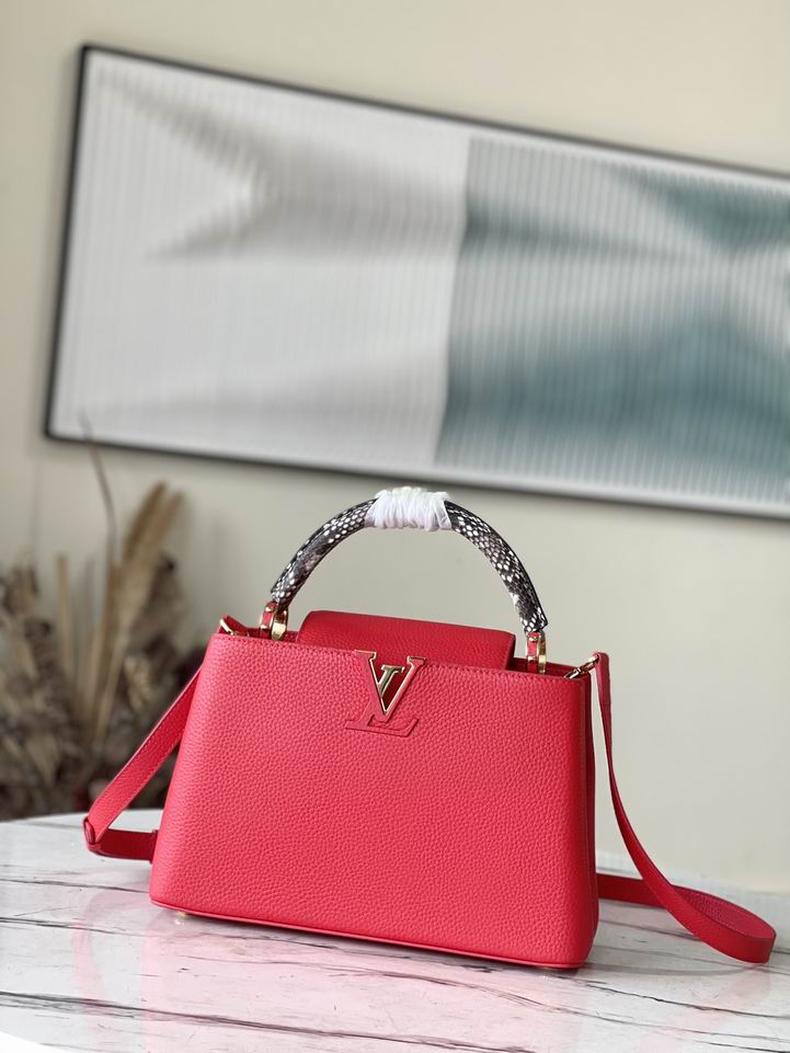 Capucines N92040金扣蛇31.5x20x11cm gf (10)