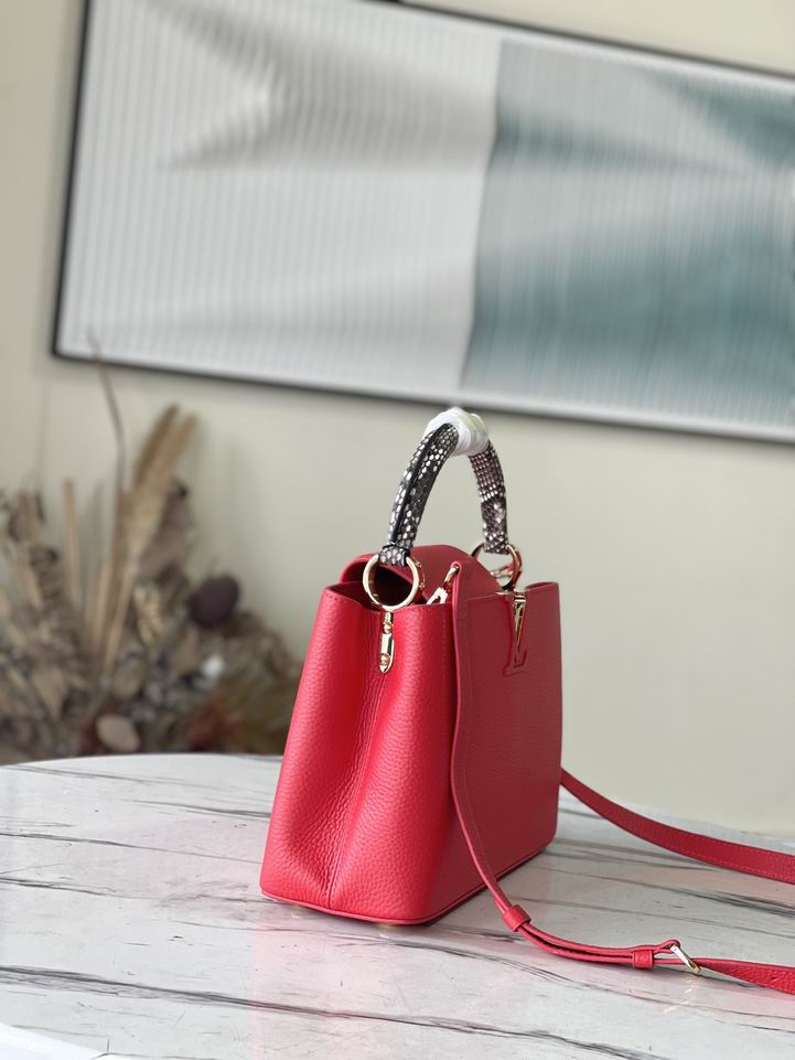 Capucines N92040金扣蛇31.5x20x11cm gf (12)