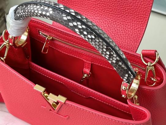 Capucines N92040金扣蛇31.5x20x11cm gf (18)