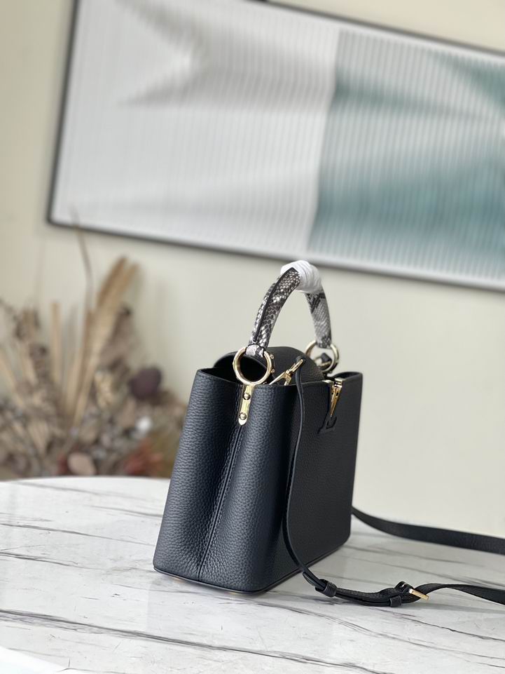 Capucines N92040金扣蛇31.5x20x11cm gf (3)