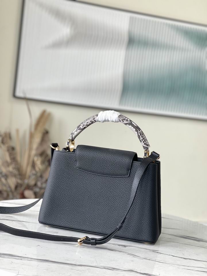 Capucines N92040金扣蛇31.5x20x11cm gf (4)