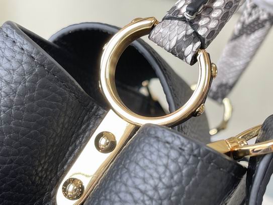 Capucines N92040金扣蛇31.5x20x11cm gf (7)